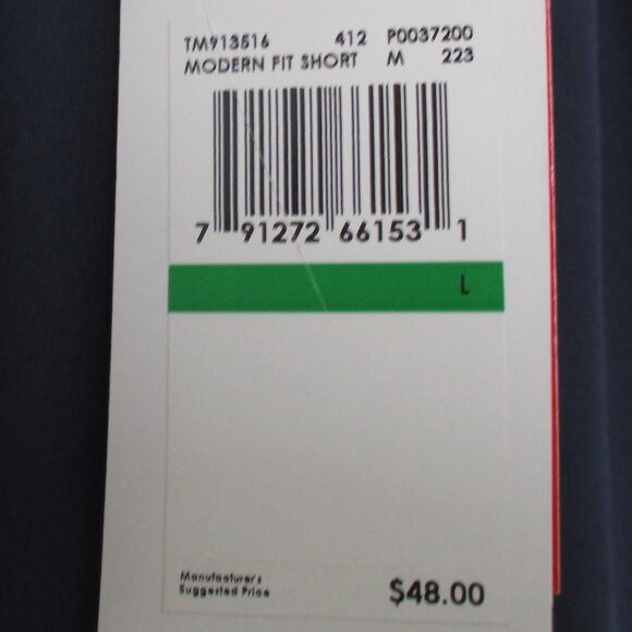 FILA Mens Navy Drawstring Elastic Tennis Short Pant NWT - Size 36W-40W or Large - Picture 4 of 5